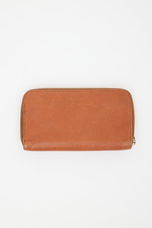 Chloé Leather Lily Continental Wallet
