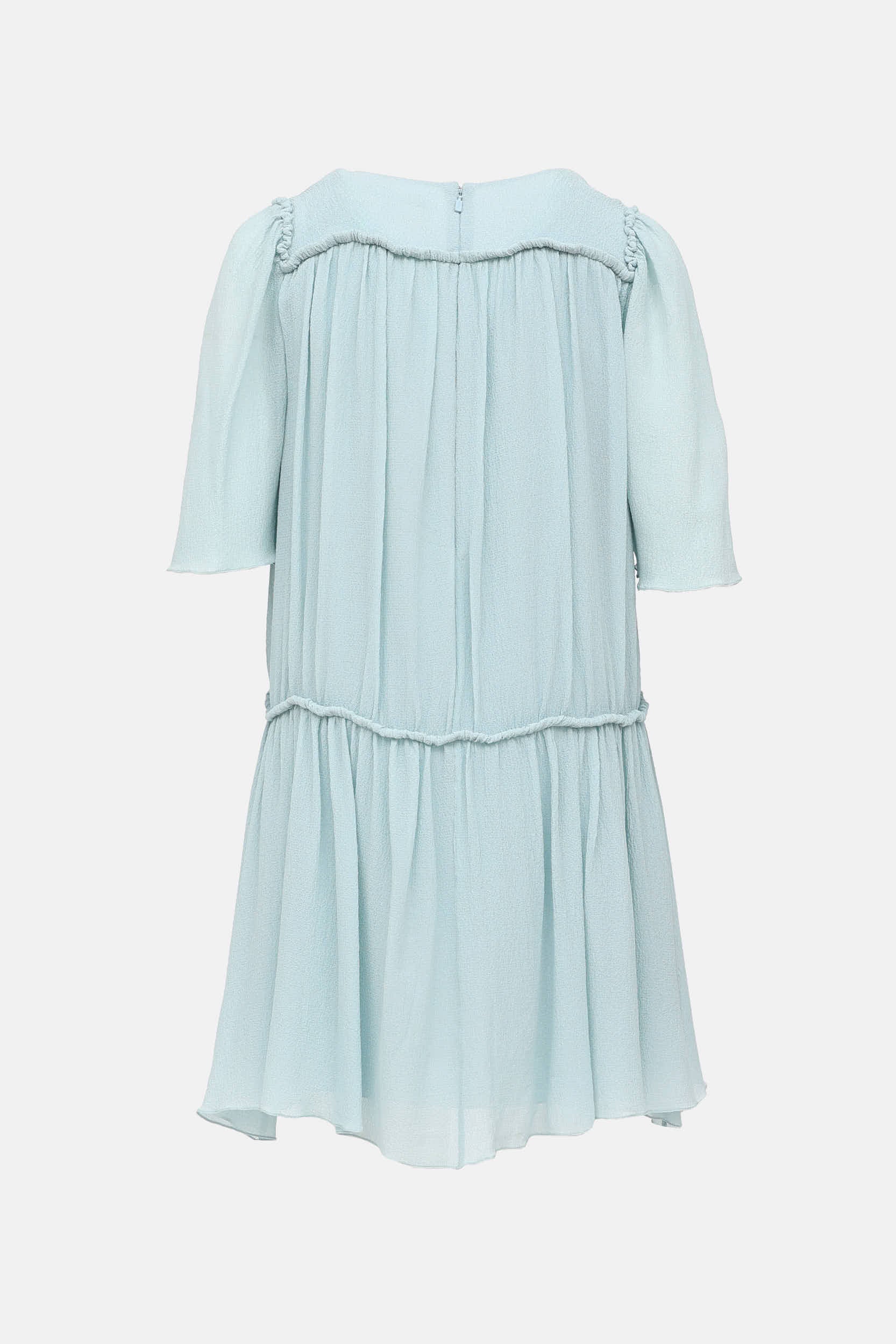 Chloé Silk Pleated Dress