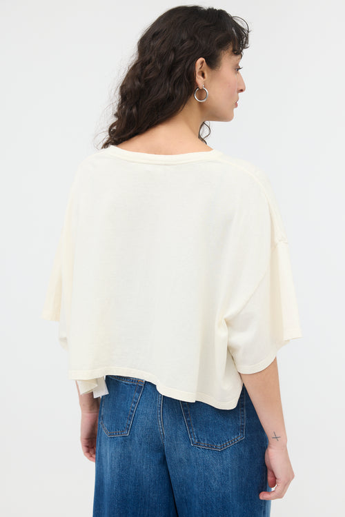 Chloé Logo Cropped T-Shirt