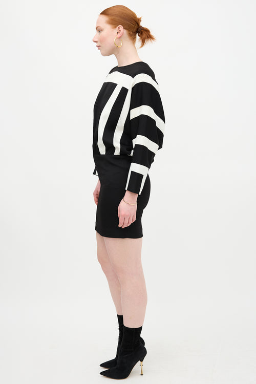 Chloé Monochrome Shift Dress