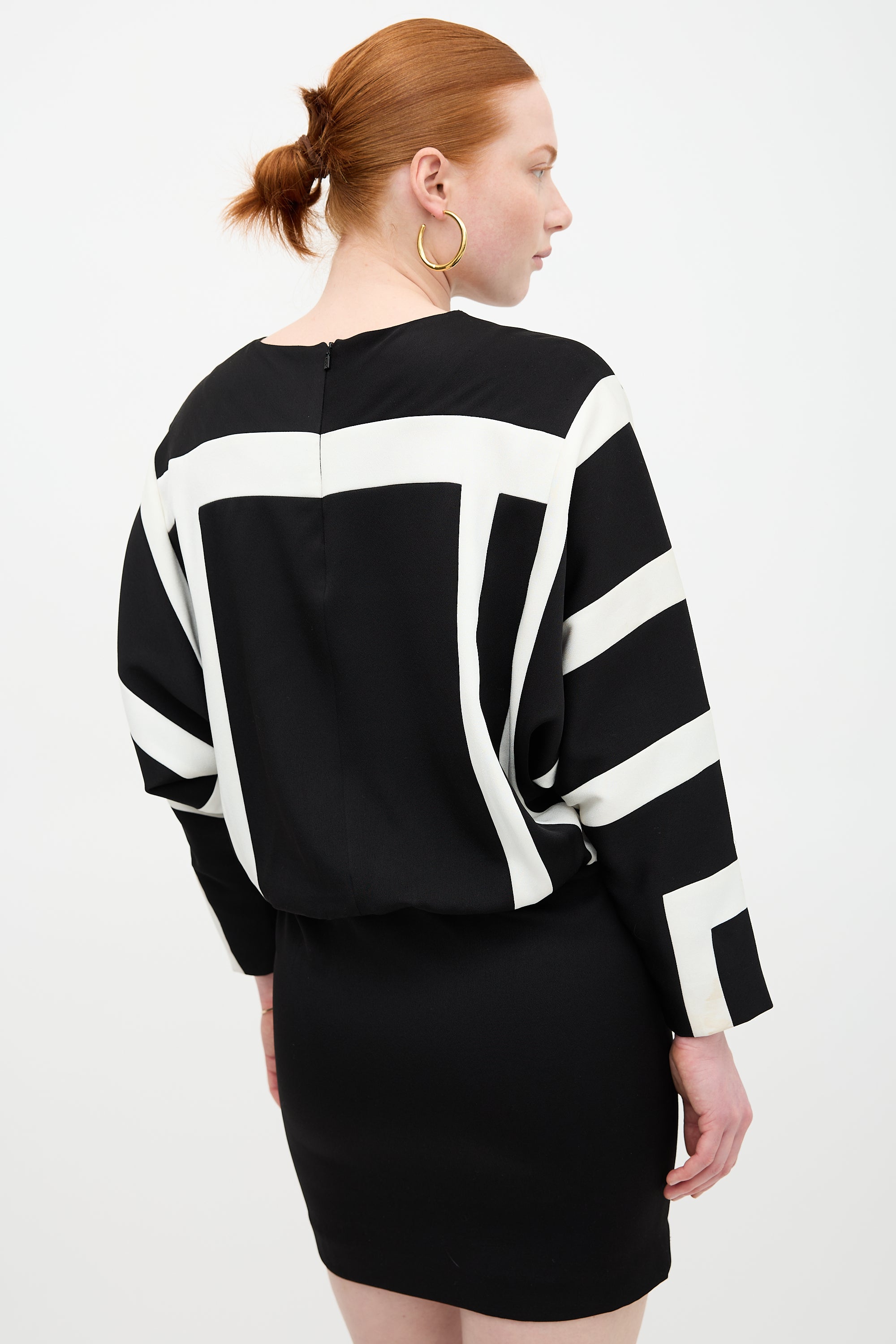 Chloé Monochrome Shift Dress