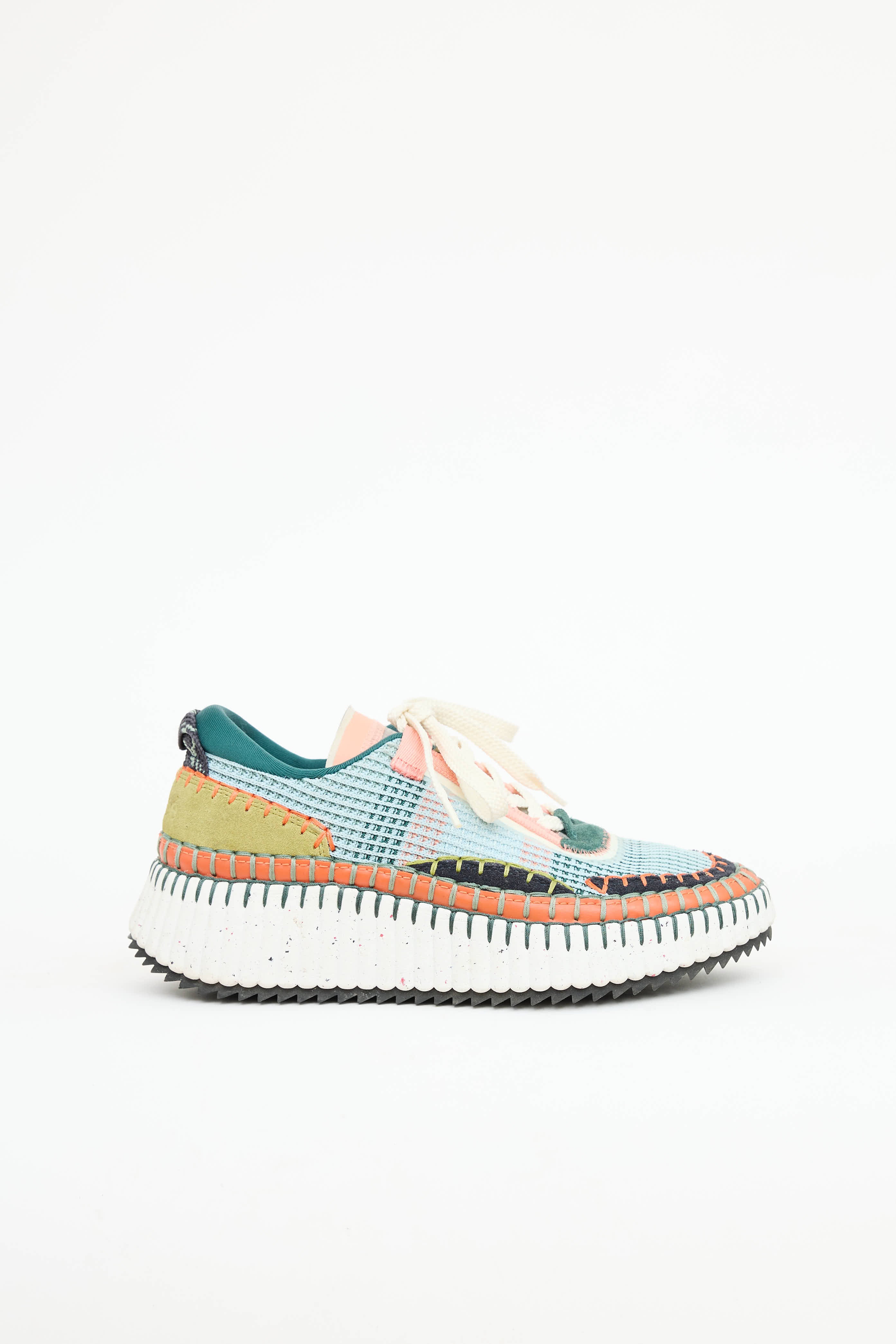 Chloé Nama Woven Sneaker