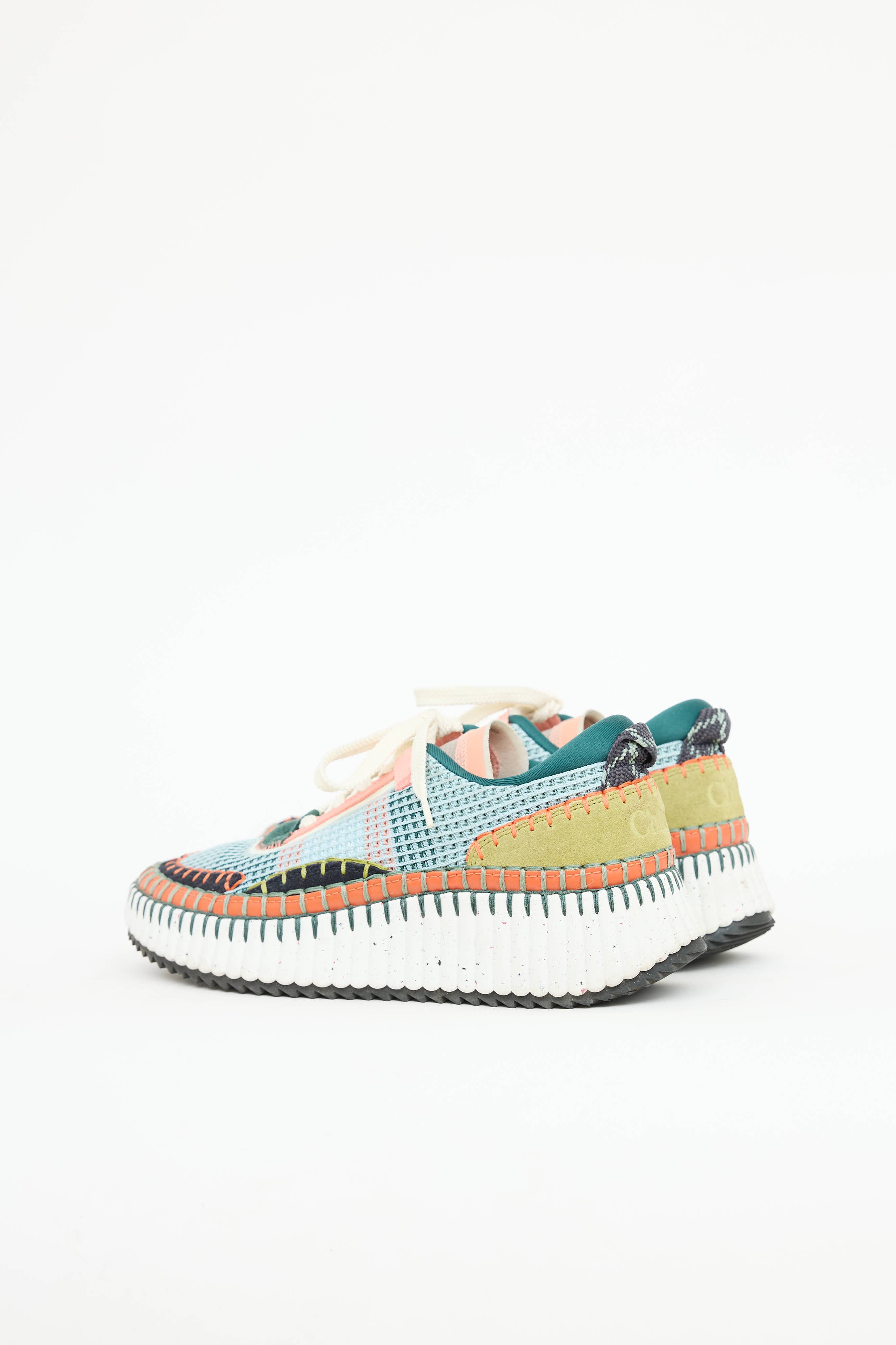 Chloé Nama Woven Sneaker