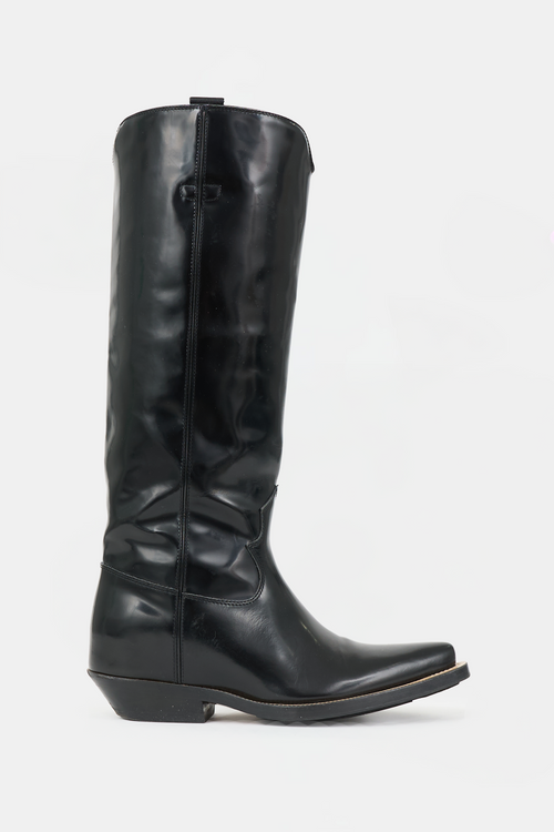 Chloé Patent Nellie Tall Boot