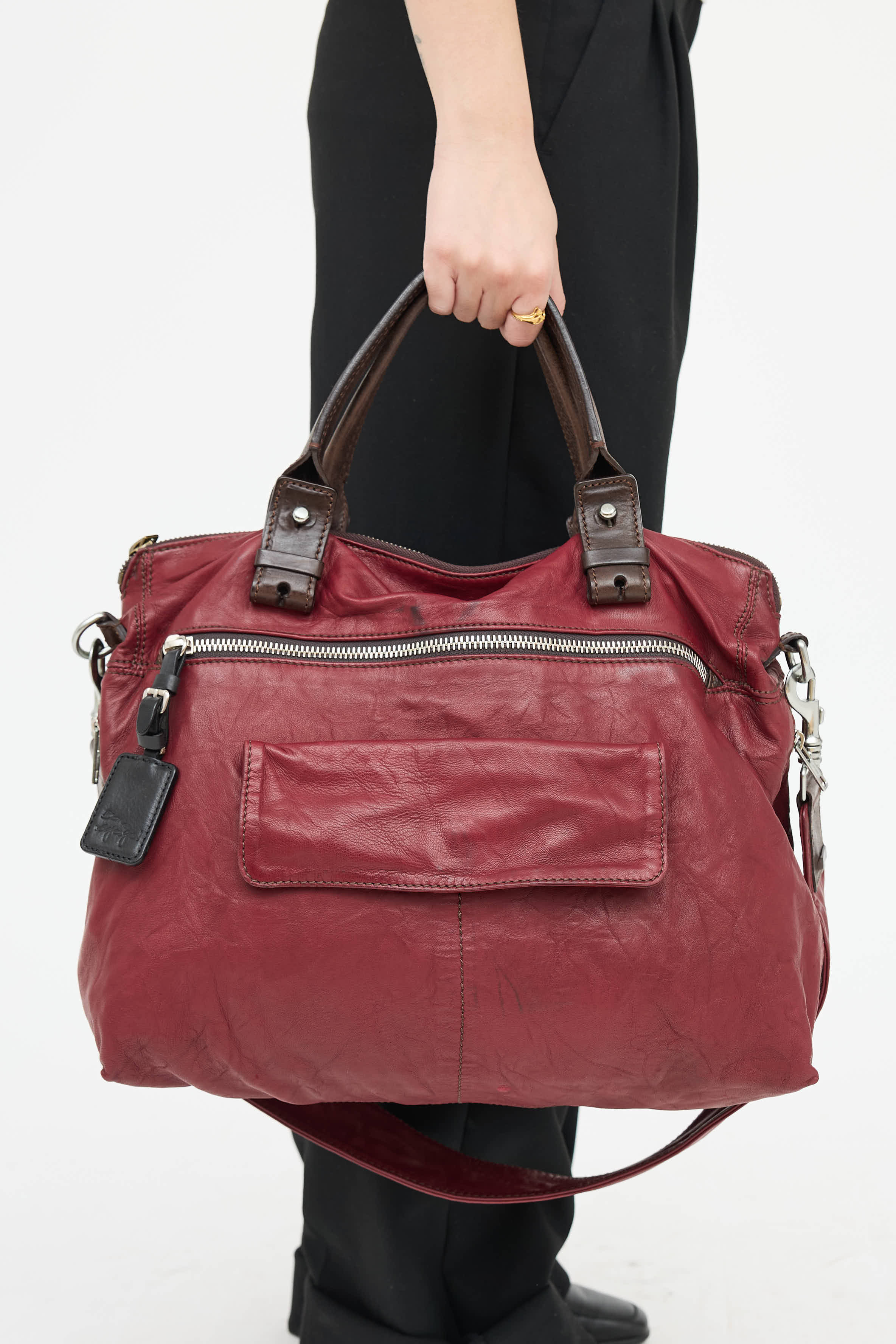 ChloéTekla Leather Shoulder Bag