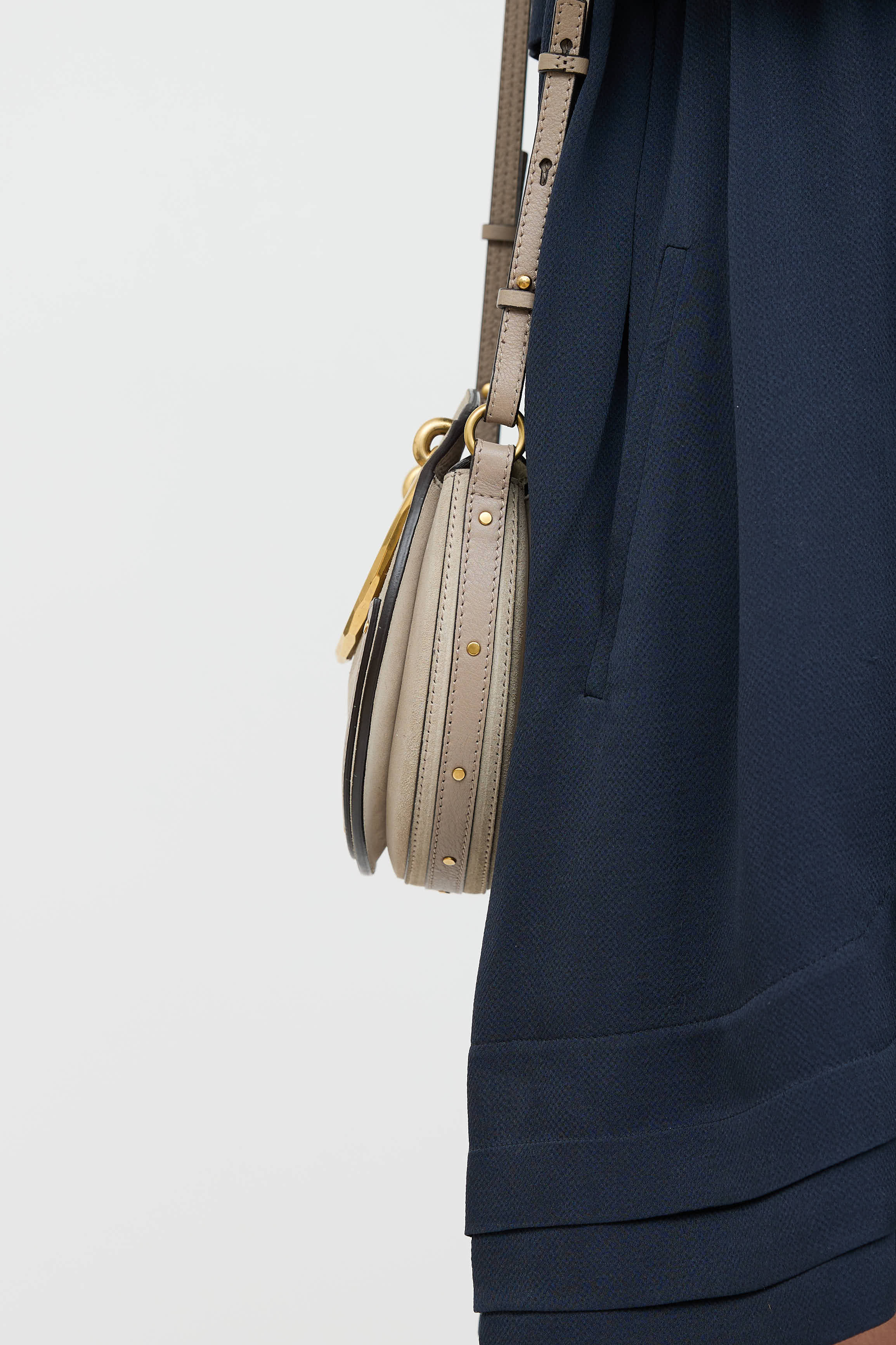 Chloé Leather Pixie Circular Bag