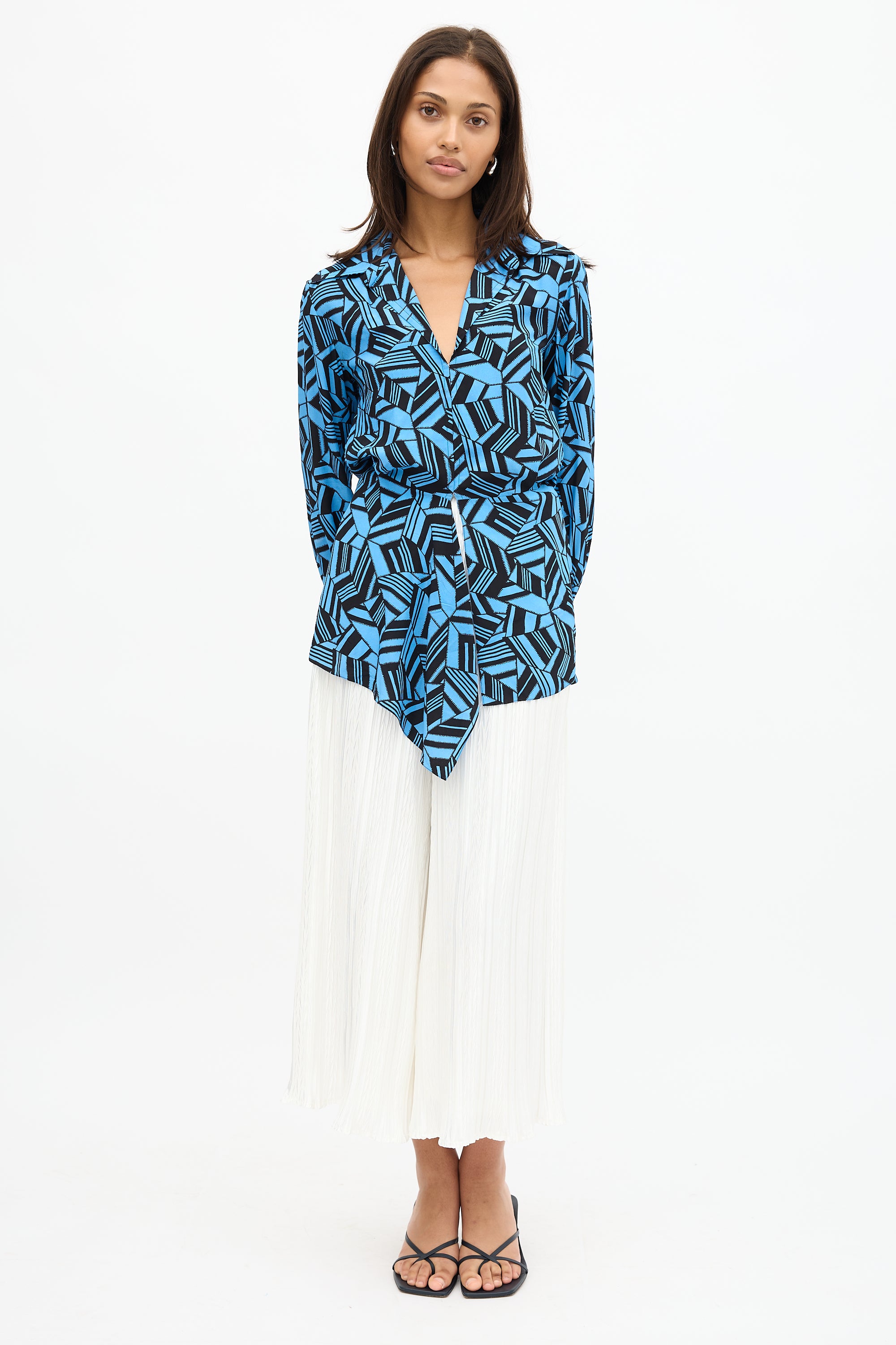 Chloé Silk Printed Blouse