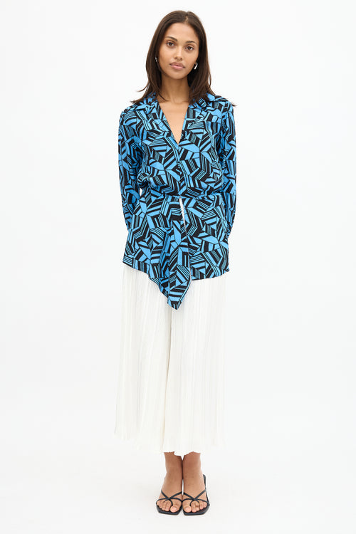 Chloé Silk Printed Blouse