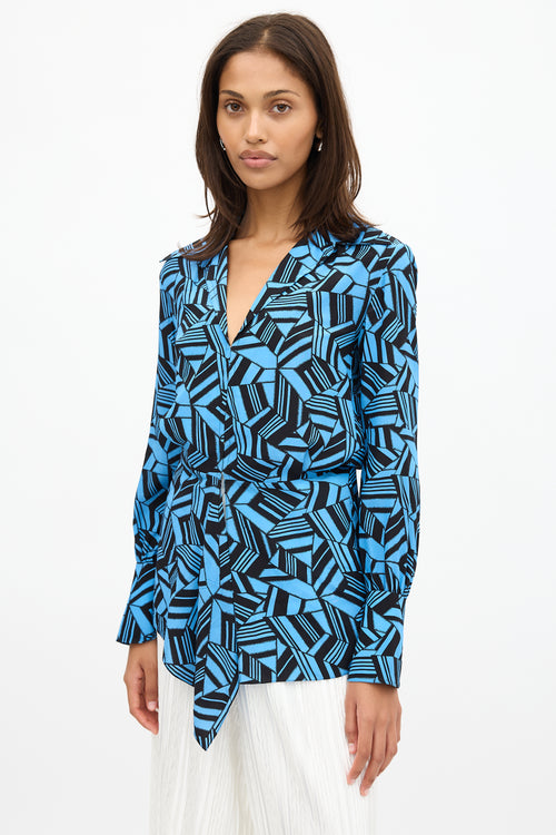 Chloé Silk Printed Blouse