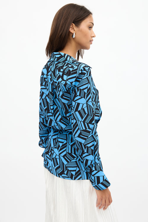Chloé Silk Printed Blouse