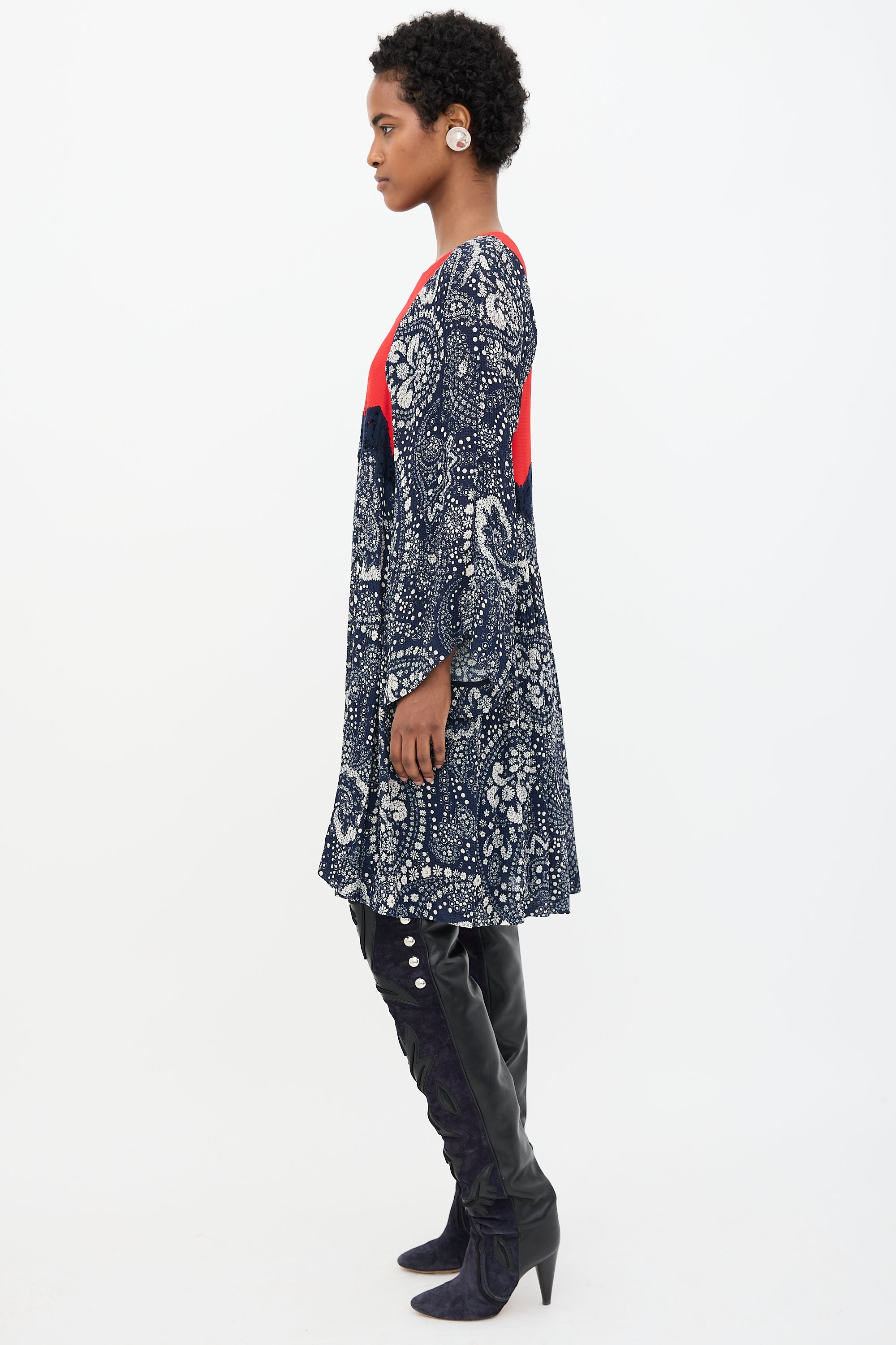Chloé Spring 2016 Floral Dress