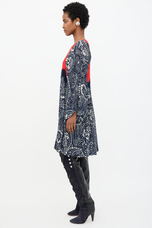 Chloé Spring 2016 Floral Dress