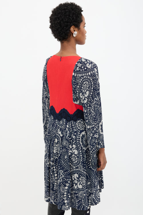 Chloé Spring 2016 Floral Dress