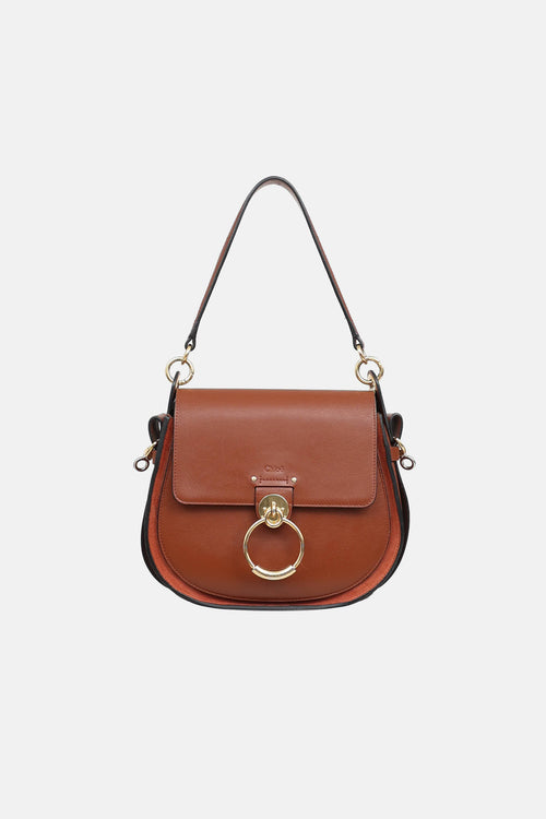Chloé Leather Tess Flap Bag