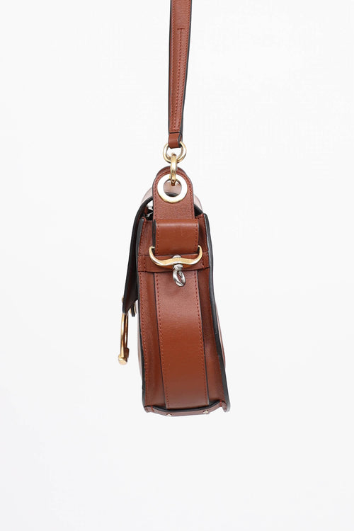 Chloé Leather Tess Flap Bag