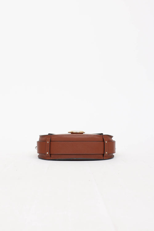 Chloé Leather Tess Flap Bag