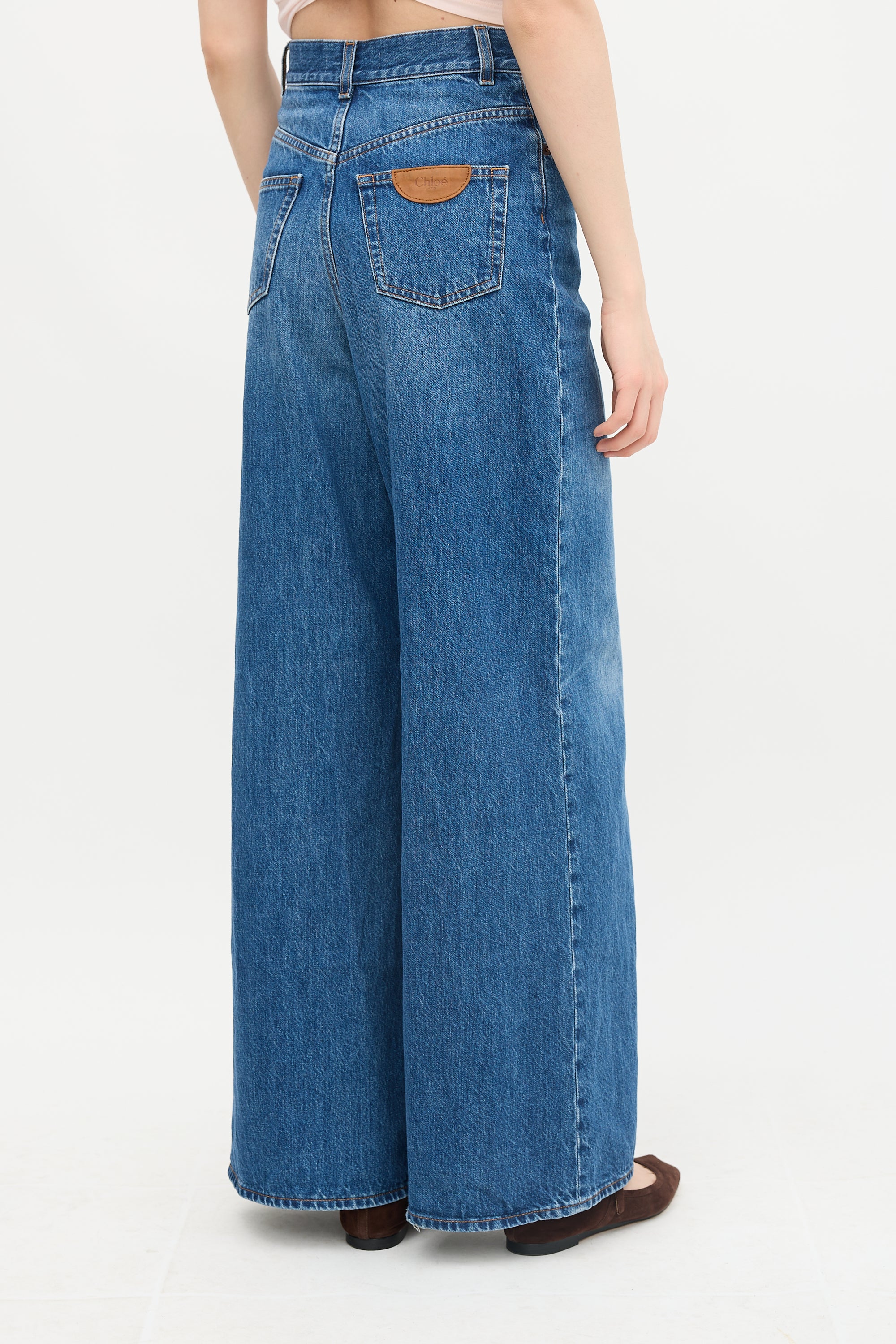 Chloé Wide Leg Jeans