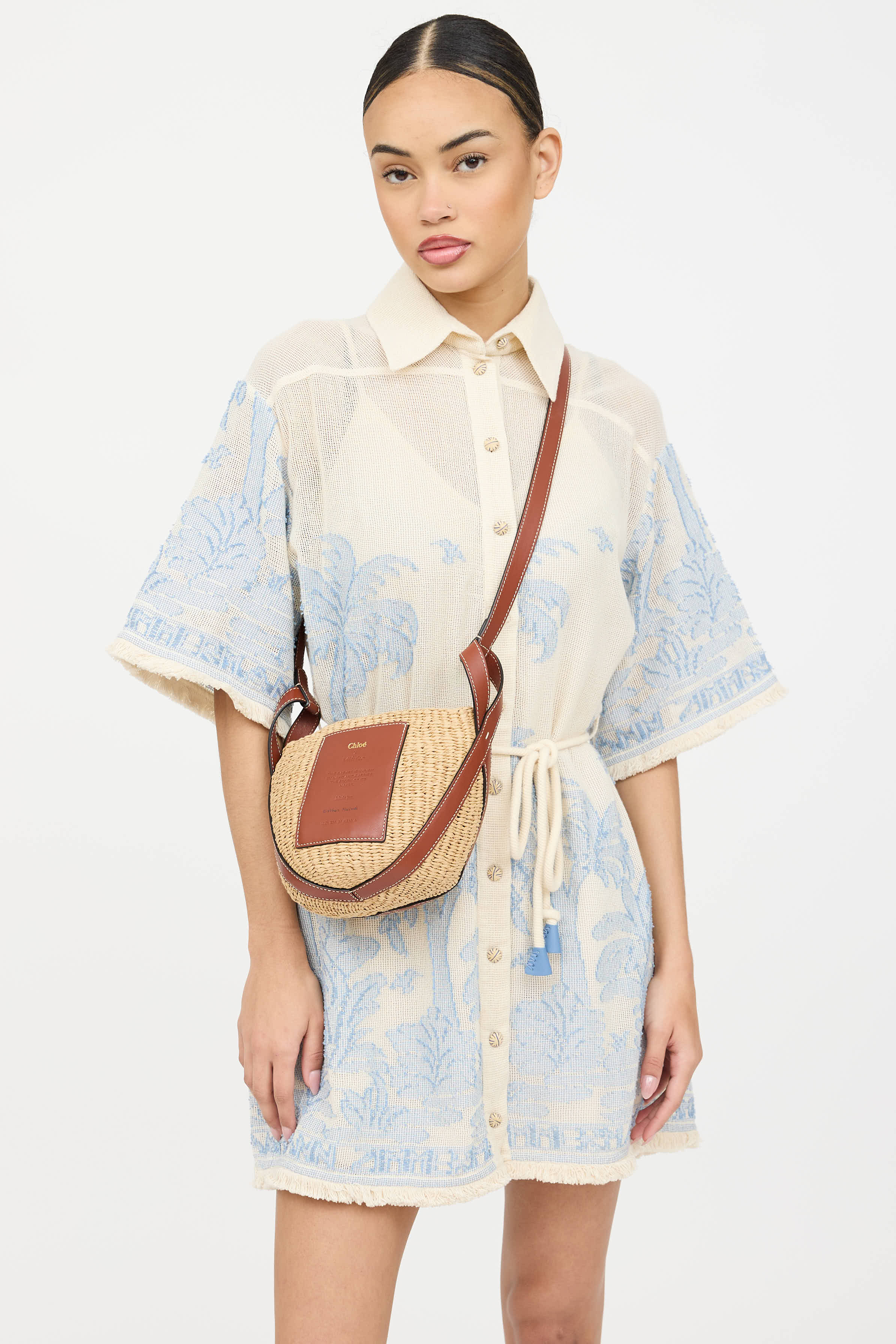 Chloé X Mifuko Woody Small Basket Bag