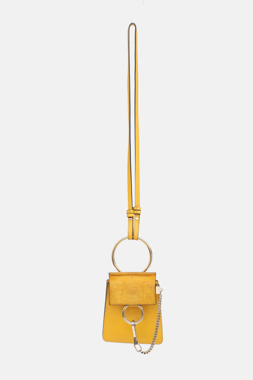 Chloé Suede Mini Faye Bag
