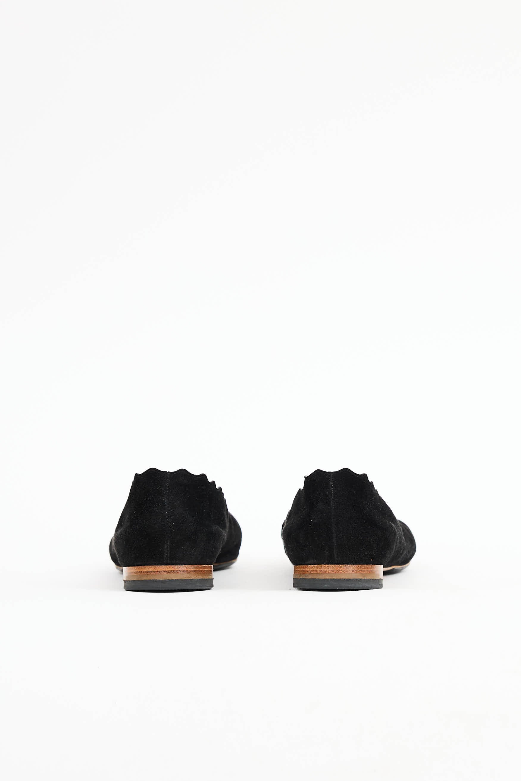 Chloé Suede Lauren Flat