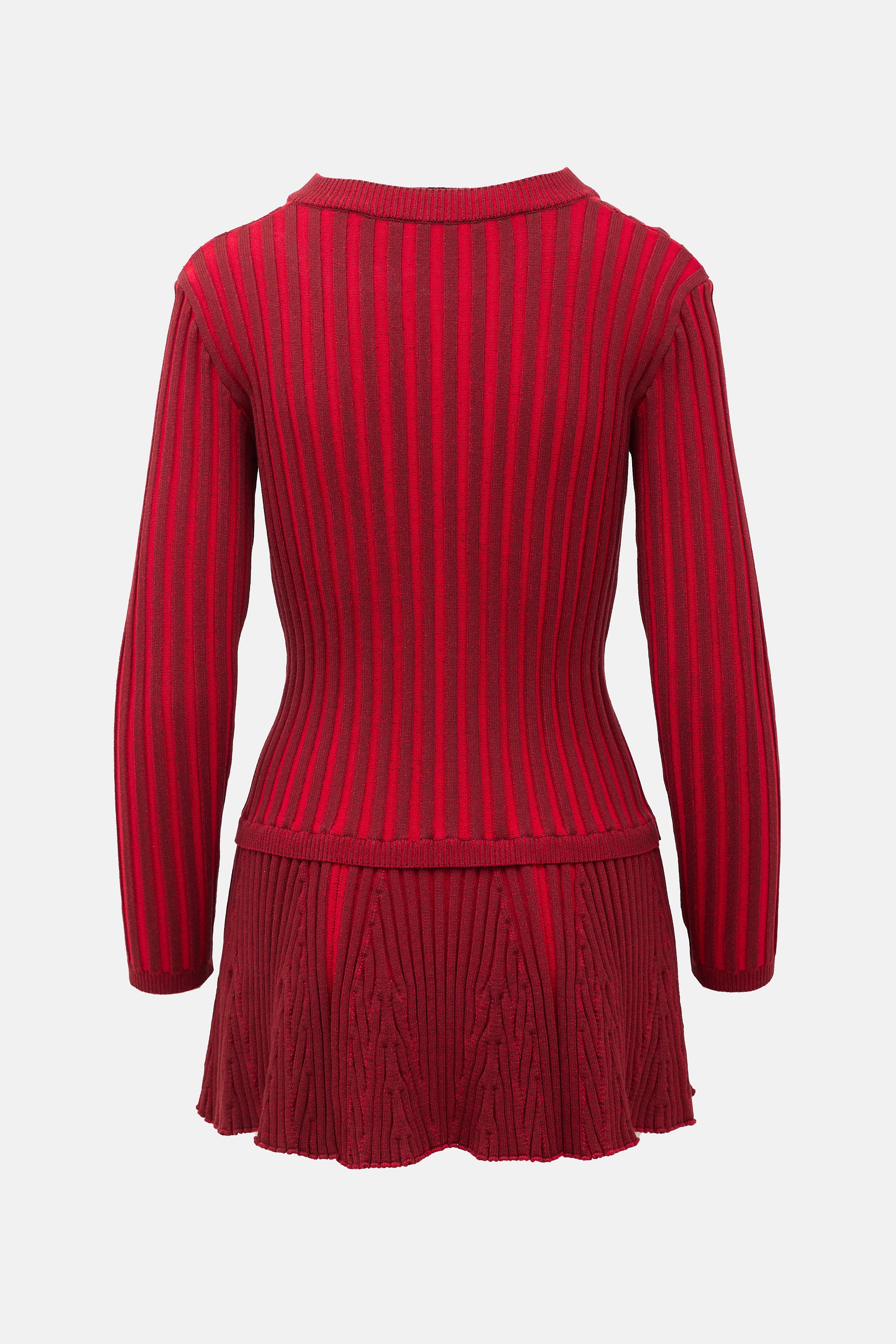 Chopova Lowena Rib Knit Patsy Mini Dress