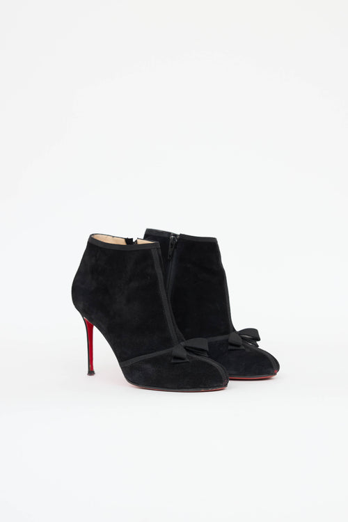 Christian Louboutin Suede Arnoeud Ankle Boot