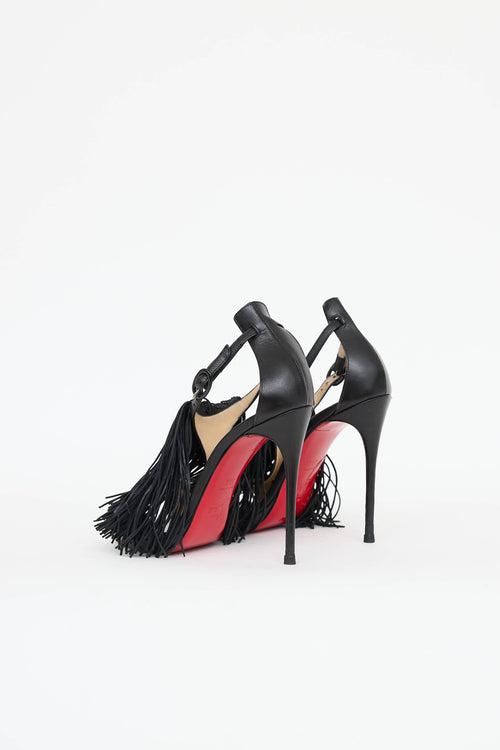 Christian Louboutin Casanovella Fringe Sandal