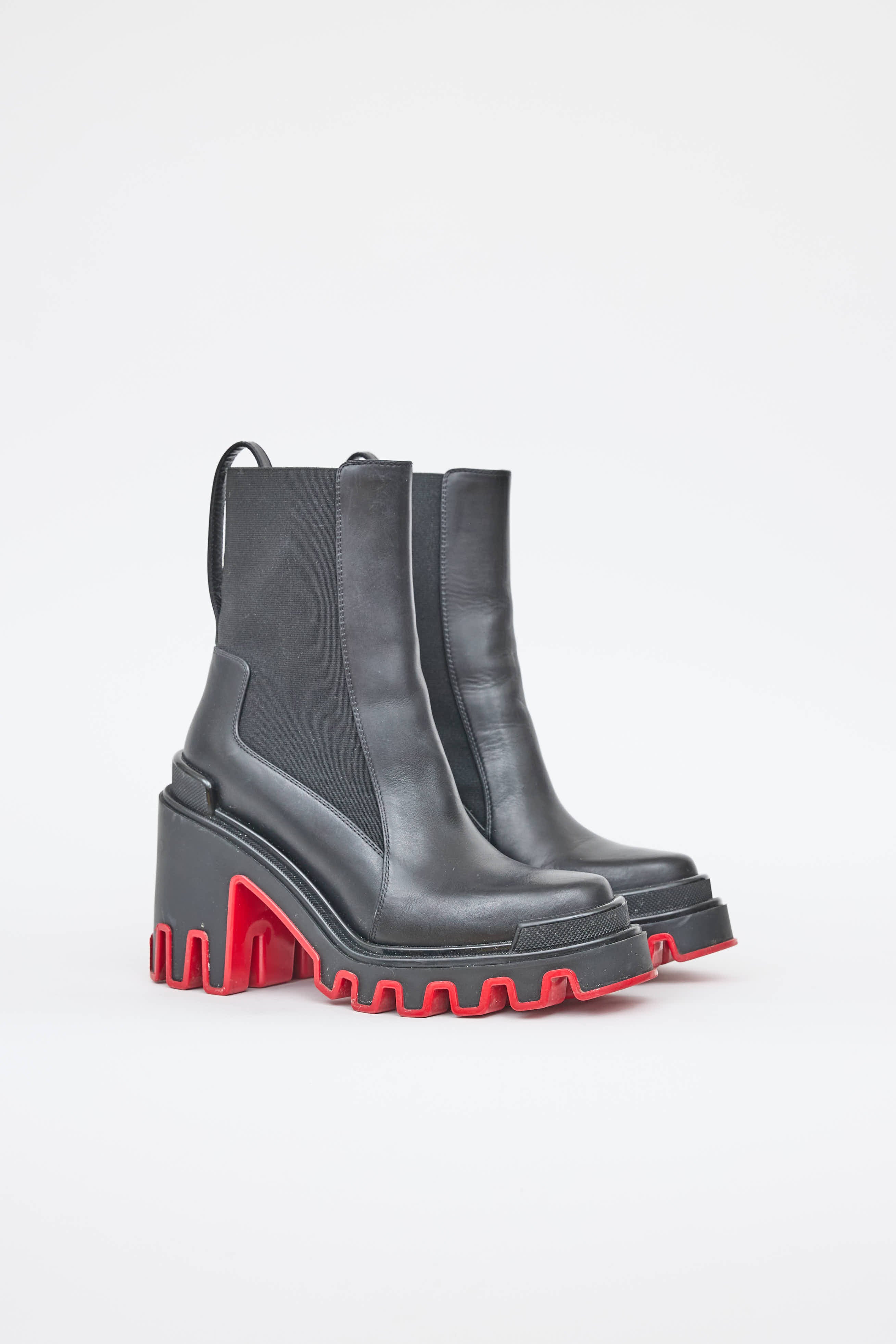 Christian Louboutin Platform Marachacroche Boot