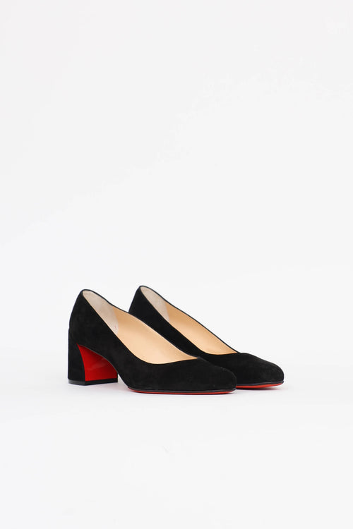 Christian Louboutin Suede Miss Sab 55 Pump