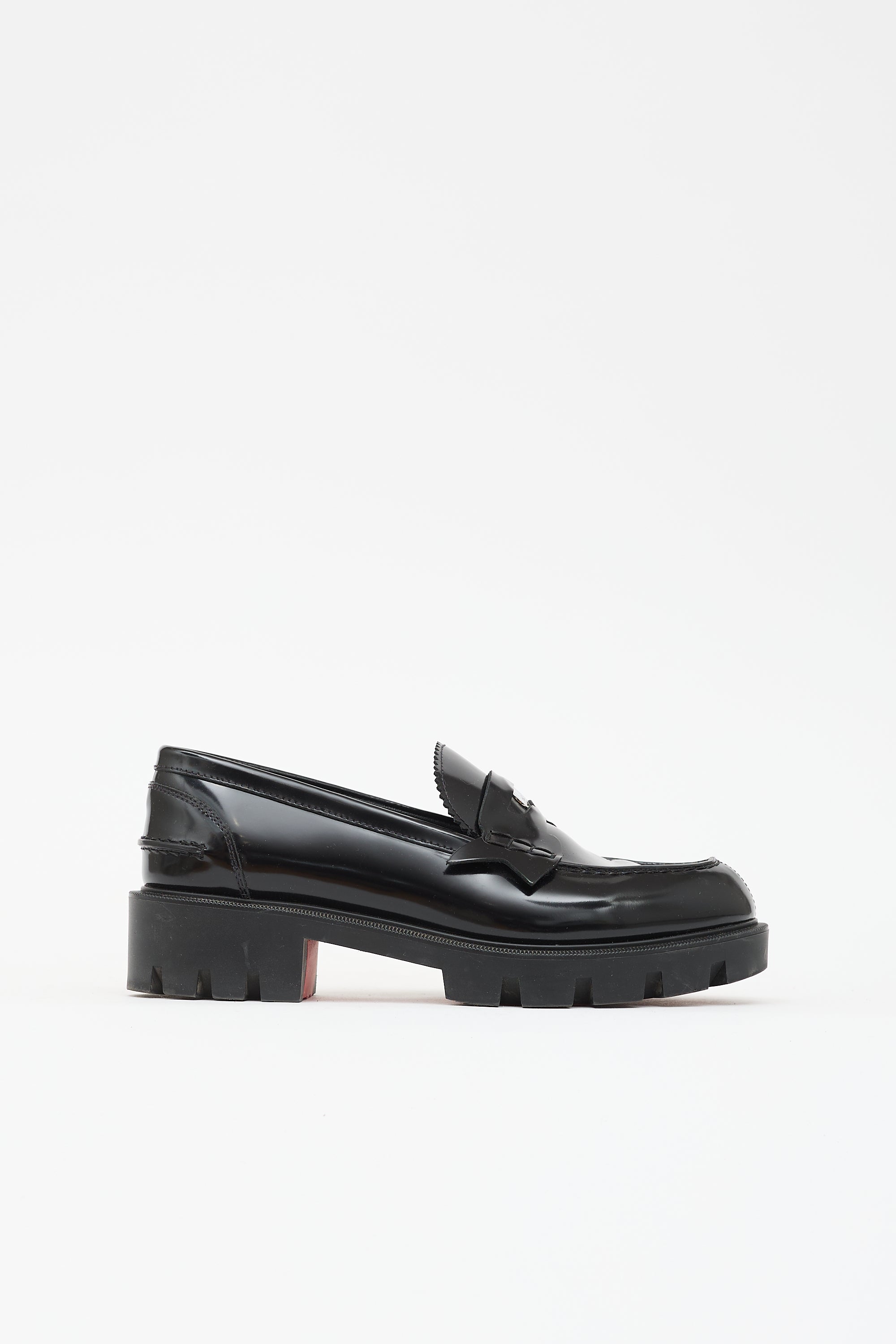 Christian Louboutin Leather Penny Loafer