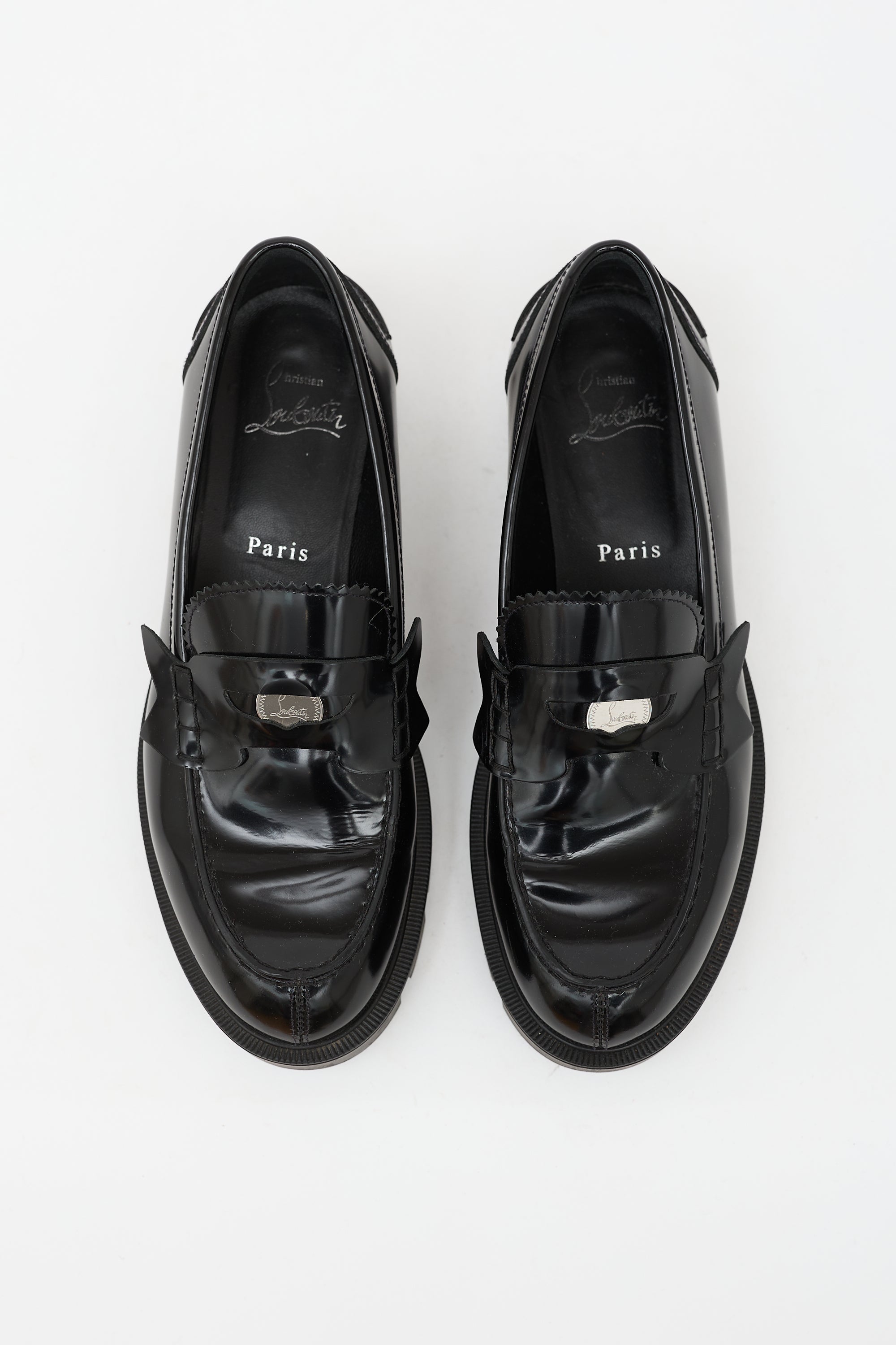 Christian Louboutin Leather Penny Loafer