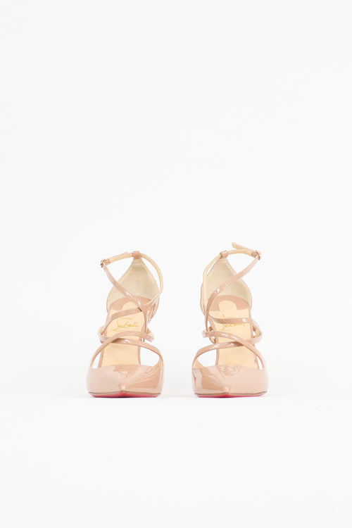 Christian Louboutin Patent Crossfliketa Pump