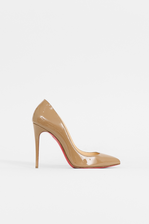 Christian Louboutin Patent Pigalle Follies Pump