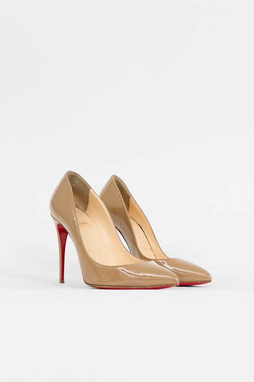 Christian Louboutin Patent Pigalle Follies Pump