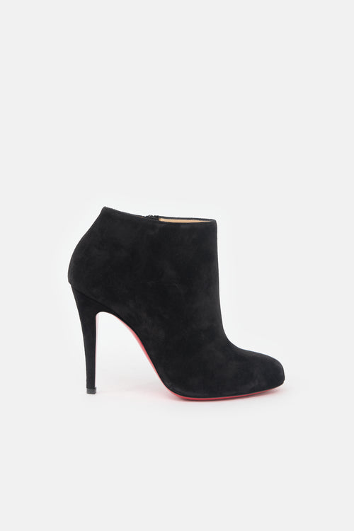 Christian Louboutin Suede Belle Ankle Boot
