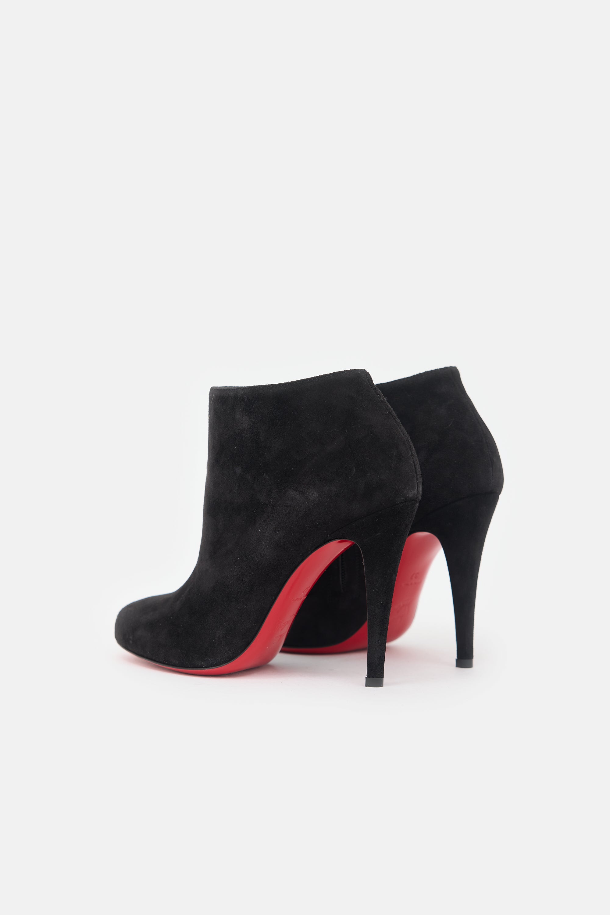 Christian Louboutin Suede Belle Ankle Boot