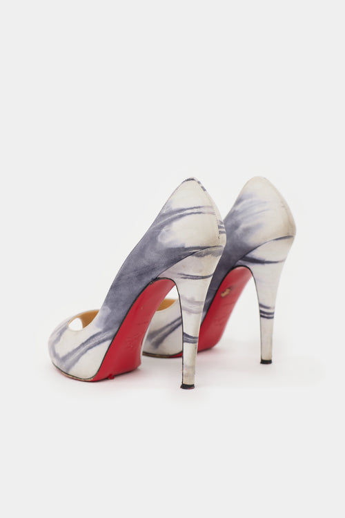 Christian Louboutin Very Prive Peep Toe Pump