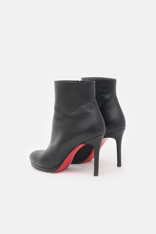 Christian Louboutin Leather Bootylili Ankle Boot