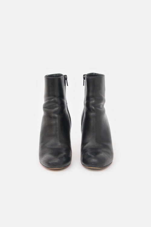 Christian Louboutin Leather Miss Z Ankle Boot