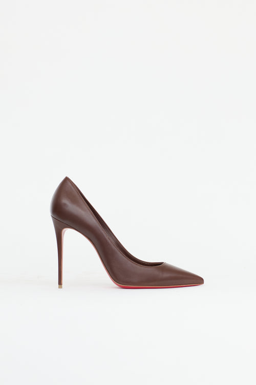 Christian Louboutin Leather Kate 100 Pump