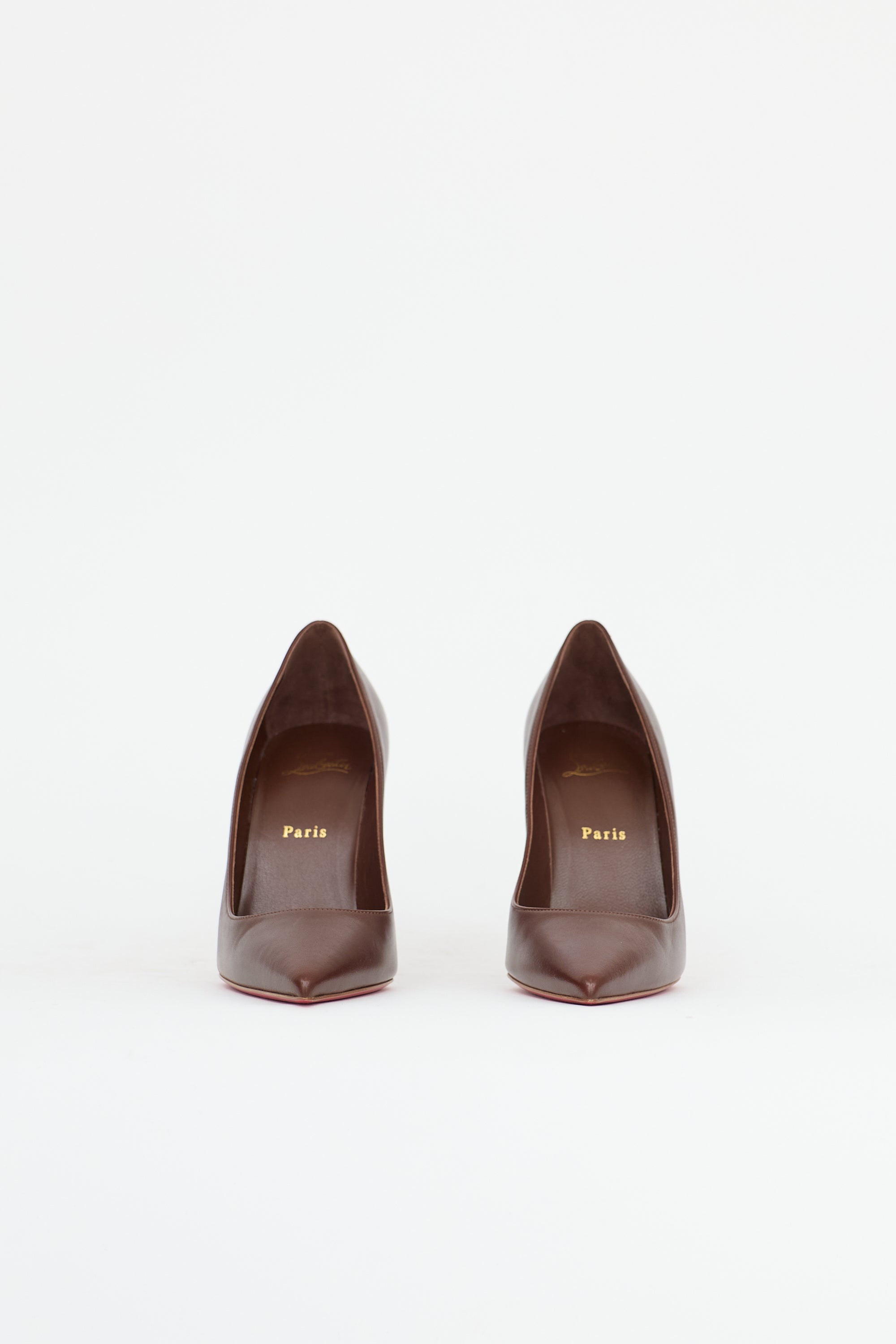 Christian Louboutin Leather Kate 100 Pump