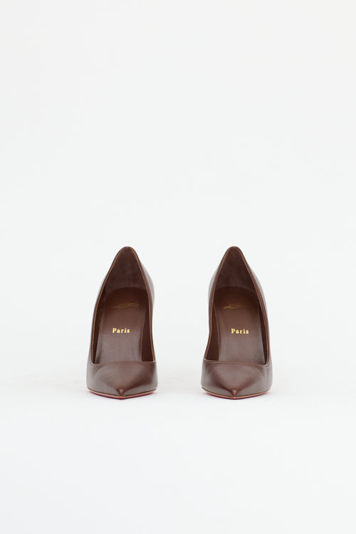 Christian Louboutin Leather Kate 100 Pump