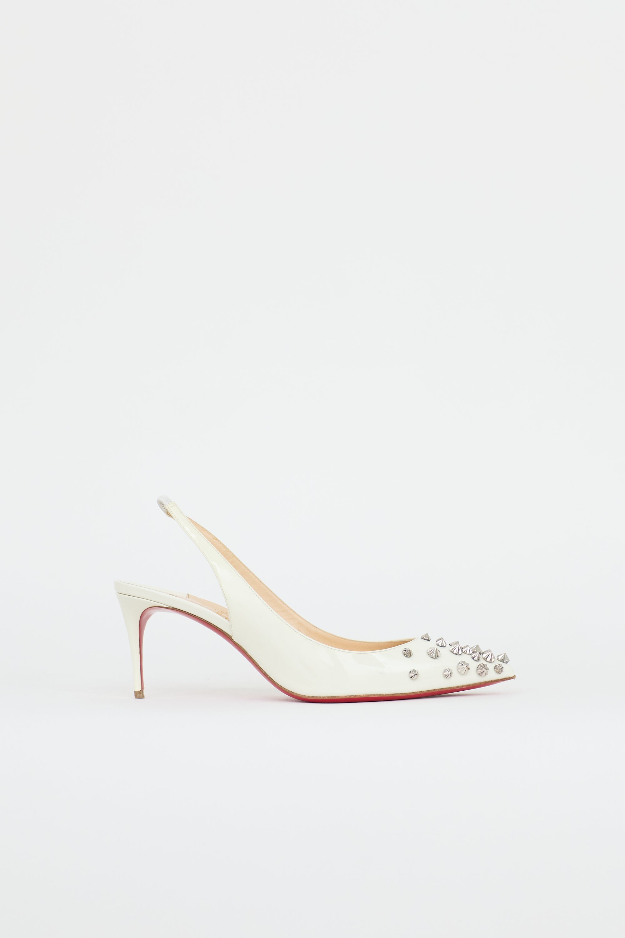 Christian Louboutin Patent Drama Slingback Pump