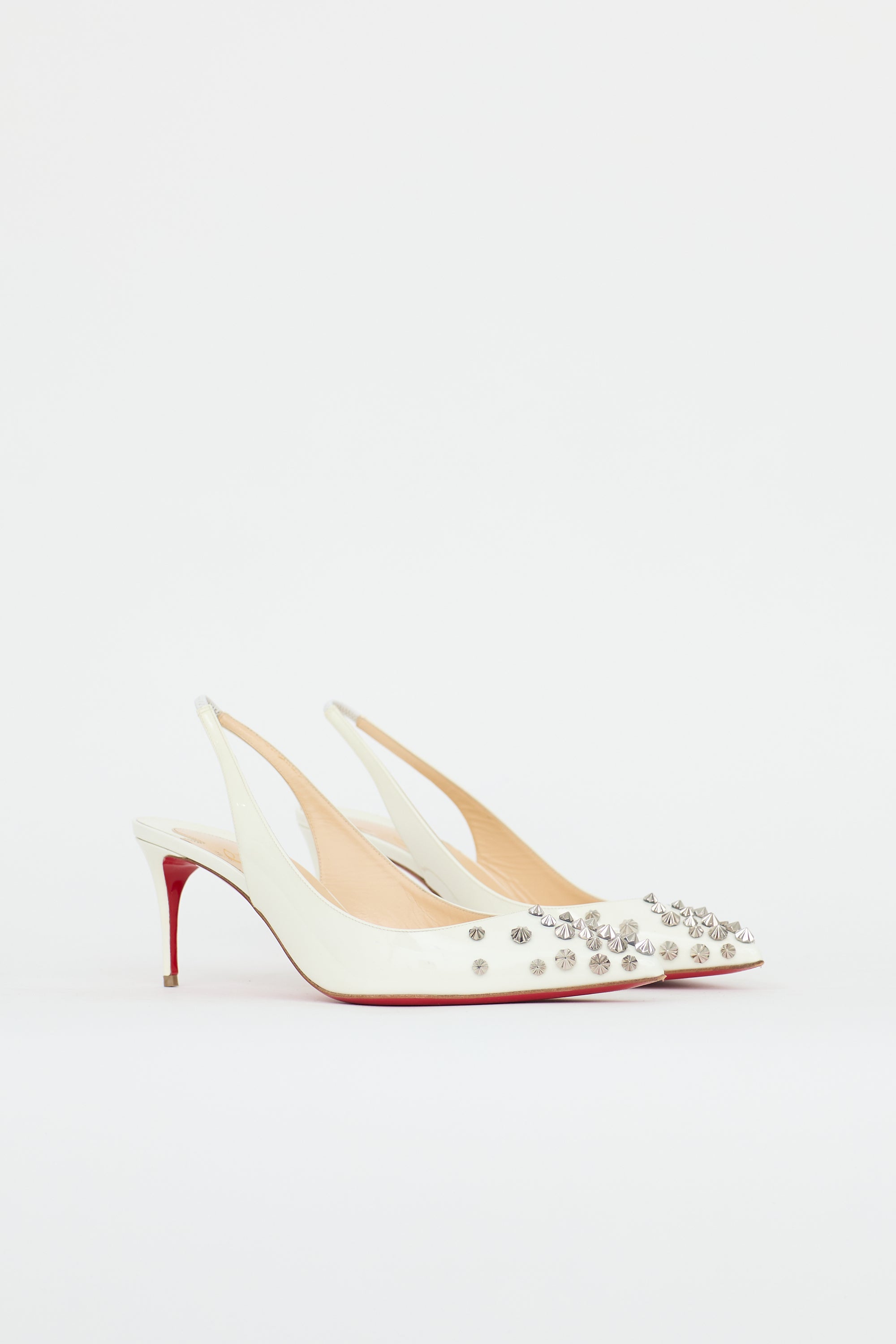 Christian Louboutin Patent Drama Slingback Pump