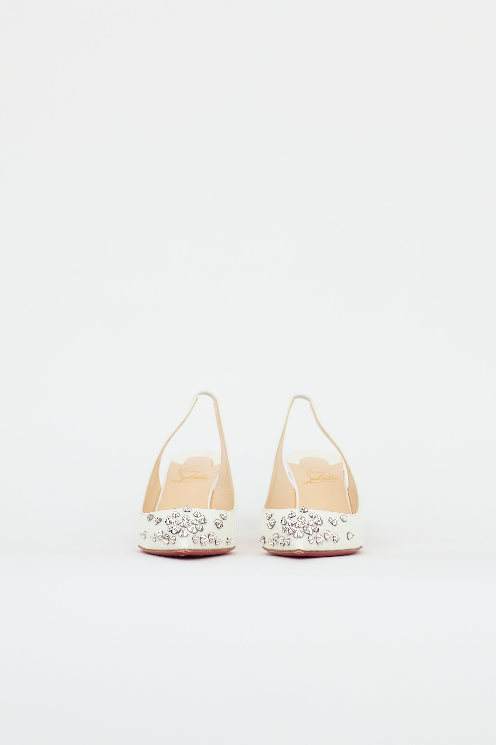 Christian Louboutin Patent Drama Slingback Pump