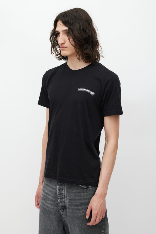 Chrome Hearts Black & Multicolour Las Vegas Logo T-Shirt