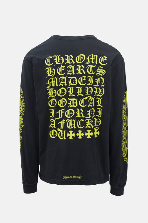 Chrome Hearts Logo Long Sleeve Top