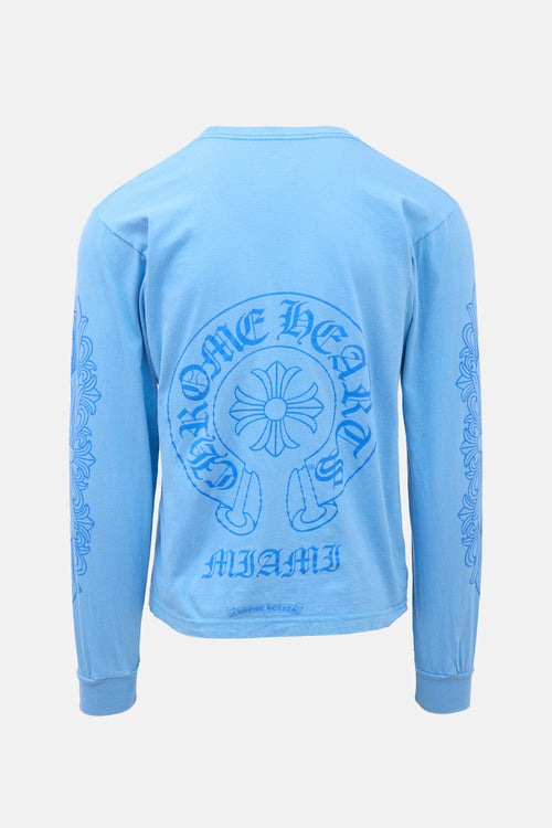 Chrome Hearts Miami Logo Long Sleeve Top