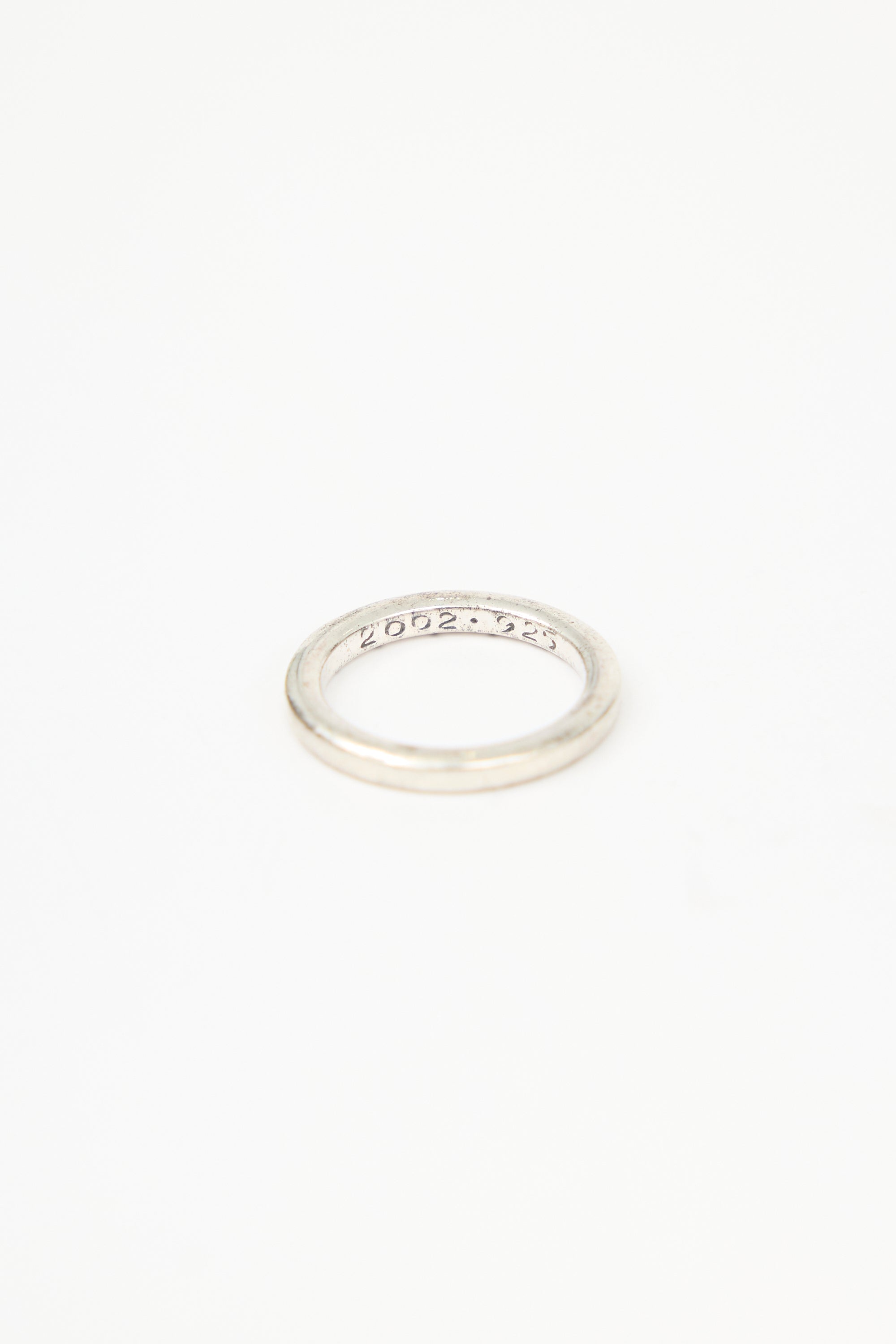 Chrome Hearts Sterling Silver Logo Ring