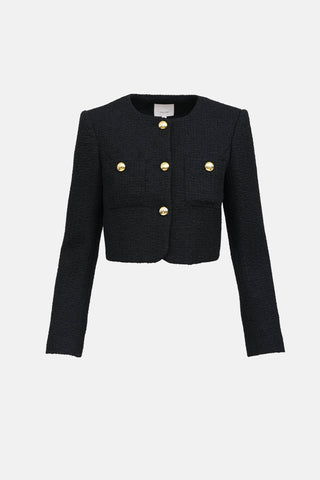 Cinq à Sept Tweed Crop Lady Jacket